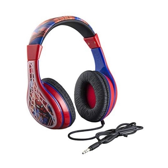 Spiderman Kids Headphones, Adjustable Headband, Stereo Sound.​​​ - Picture 2 of 8